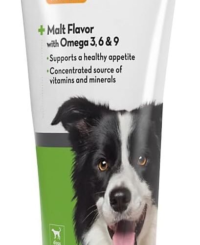 Tomlyn Nutri-Cal malt-flavored high-calorie nutritional gel for dogs in a 4.25-ounce package.