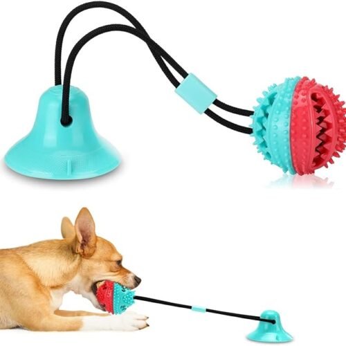 ALLRIER interactive dog toys designed for tug-of-war, mental stimulation, teething, and boredom relief.